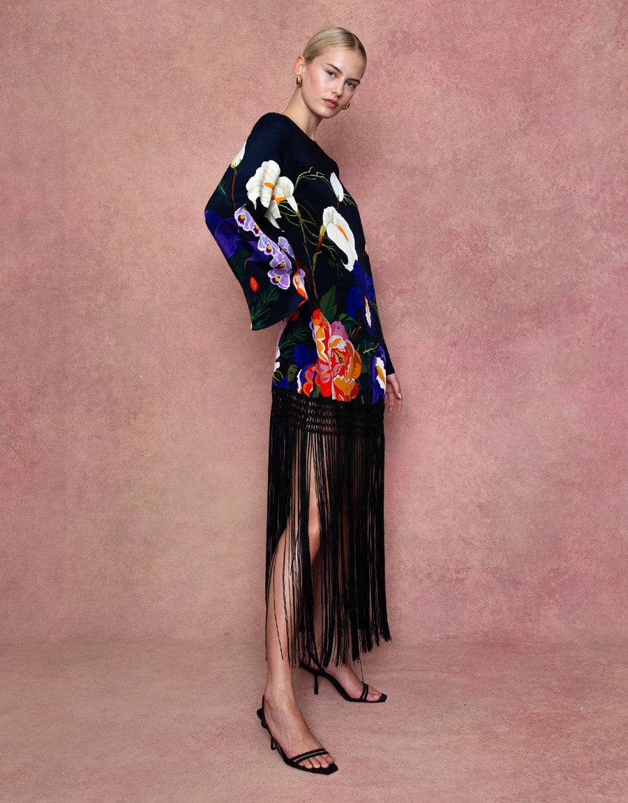 Daphne Crepe Skirt