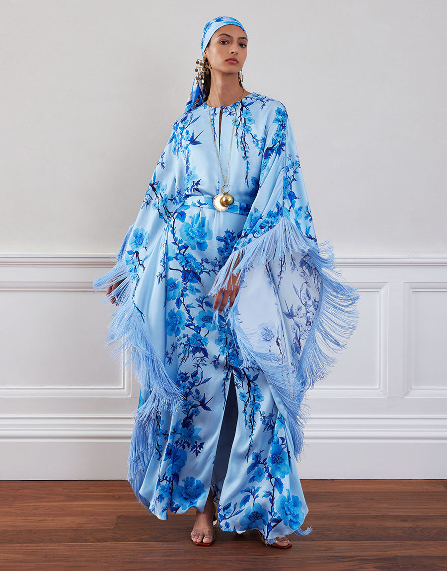 Esmeralda Crepe Maxi Dress