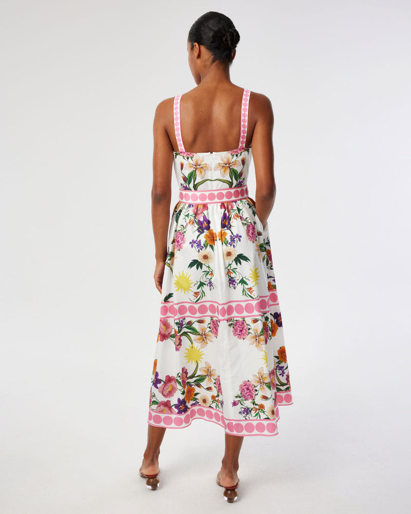 Ninet Cotton Midi Dress - Botanica media 3