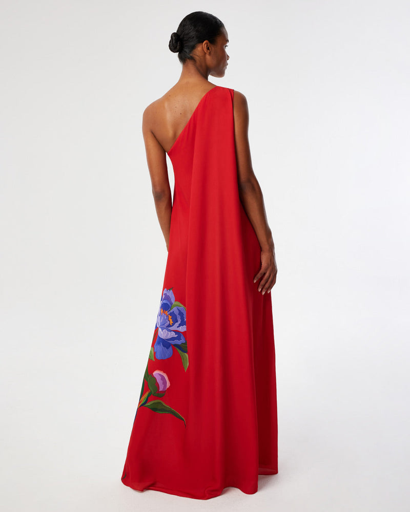 Lani Crepe Maxi Dress - Floral media 2