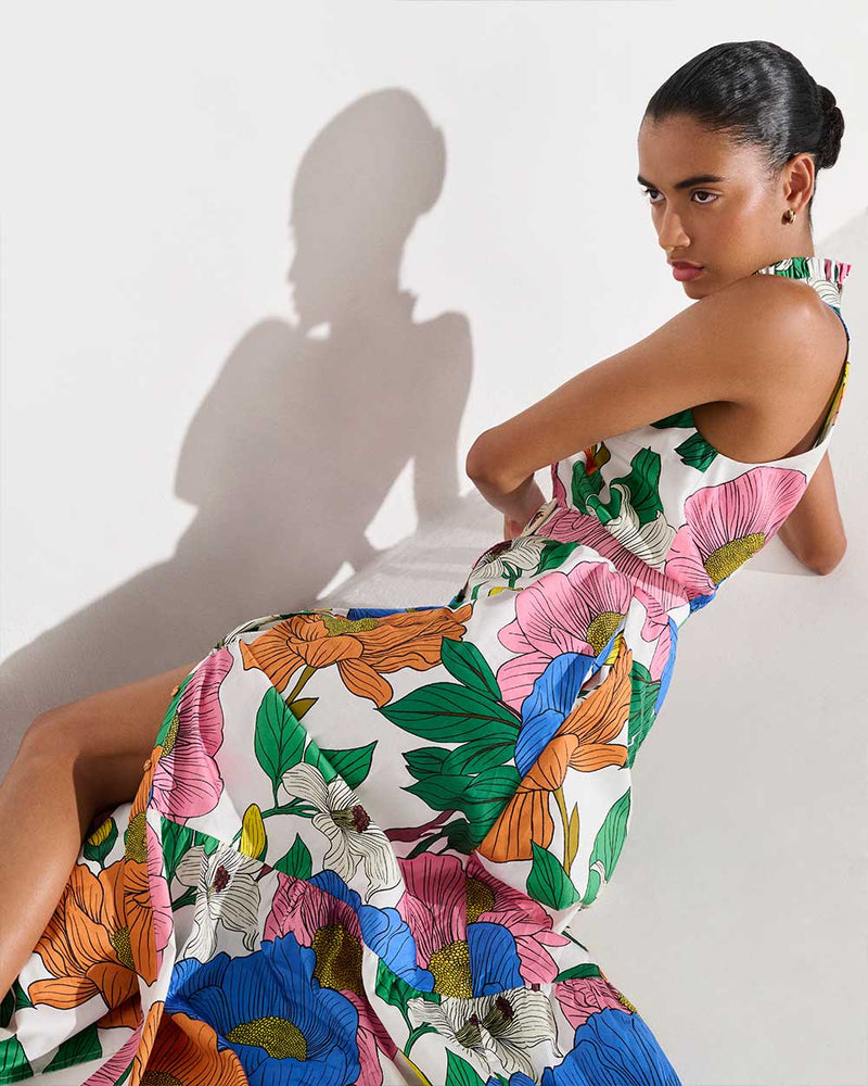 Biba Cotton Maxi Dress - Salento media 3