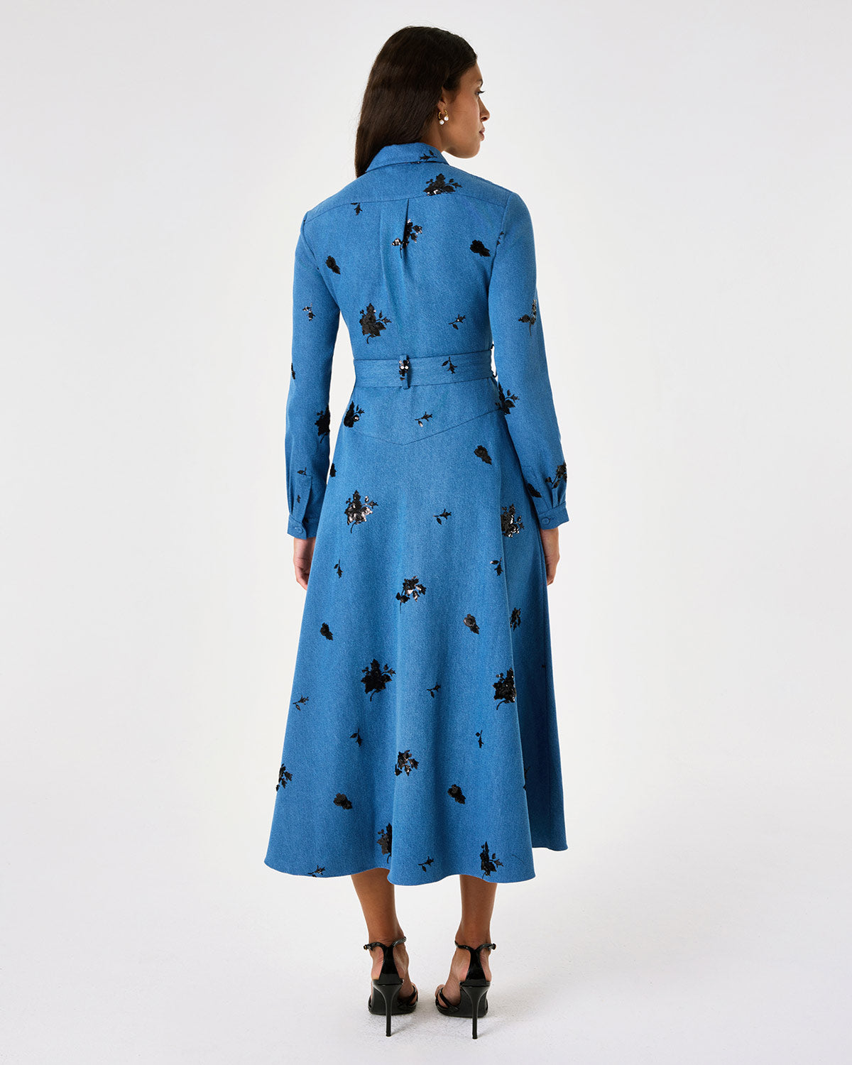 Briele Denim Dress - Blue media 4