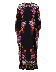 Eloise Crepe Maxi Dress - Painterly Flower