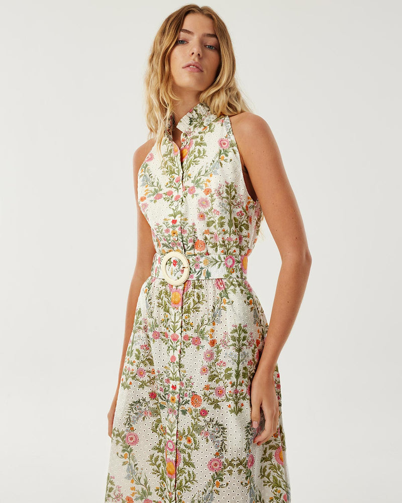 Biba Broderie Anglaise Maxi Dress - Botanic Eden