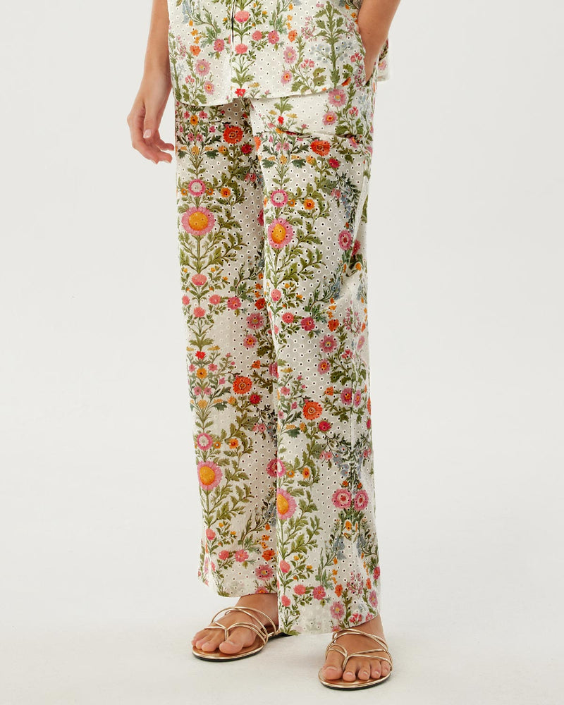 Joshua Broderie Anglaise Trouser - Botanic Eden