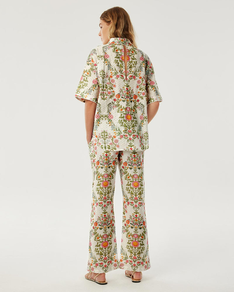 Joshua Broderie Anglaise Trouser - Botanic Eden