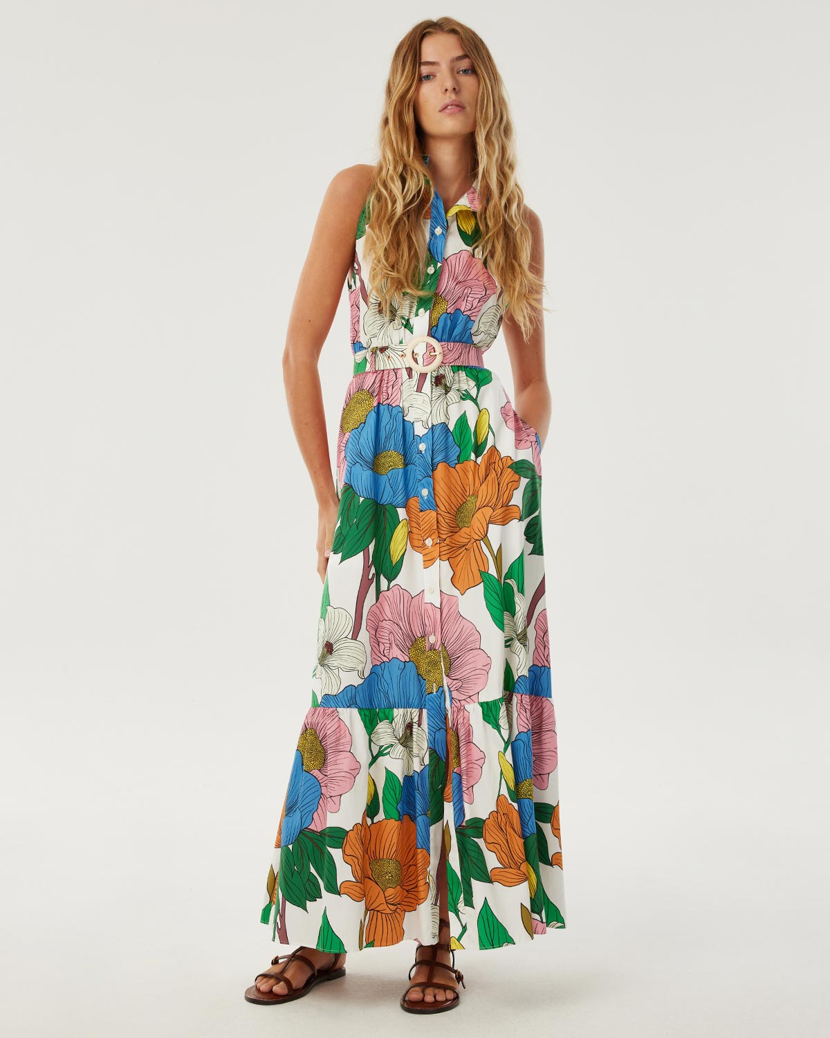 biba cotton dresses Borgo de Nor Biba Dress | Floral | Size 12