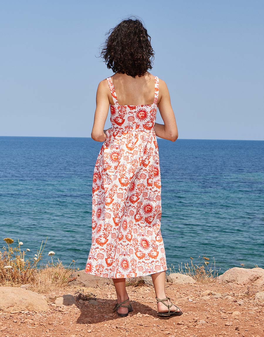 Ninet Cotton Midi Dress