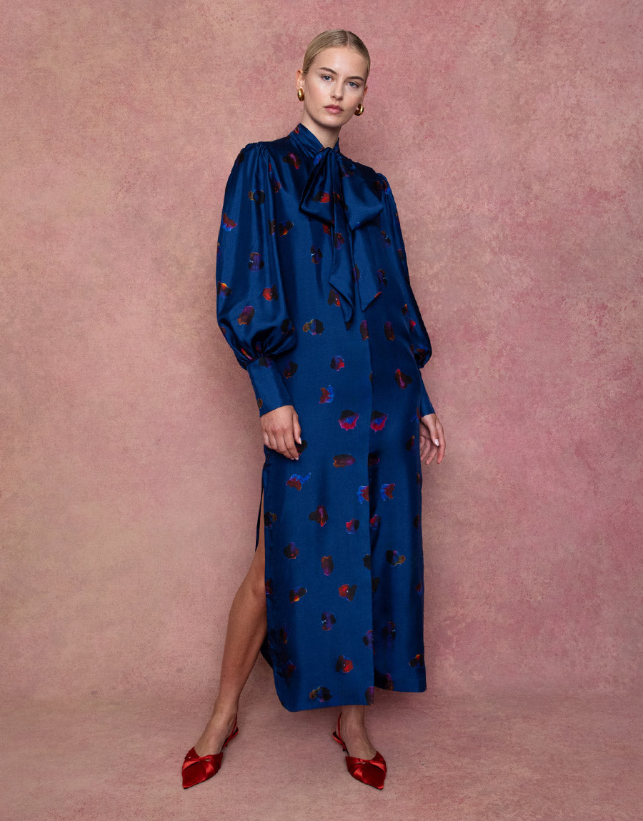 Dakota Twill Midi Dress