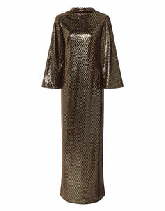 Finley Sequin Maxi Dress - Gold/Black