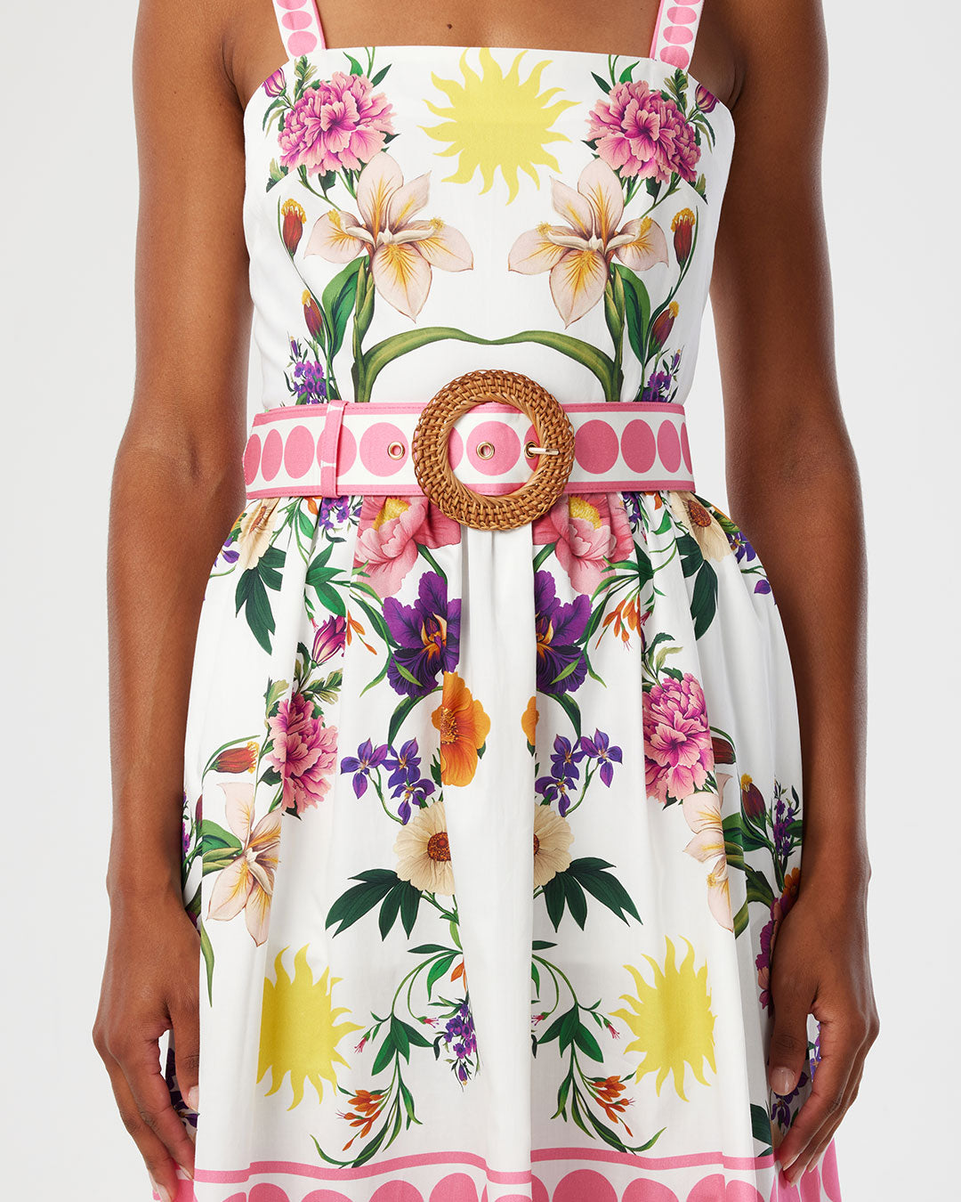 borgo de nor daniela floral midi dress Daniela Floral Midi Dress by Borgo de Nor