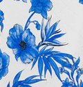 Bellamy Brocade Skirt - Antigua Blue
