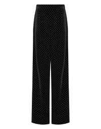 Henley Velvet Trouser - Crystal Black - Sale media 5