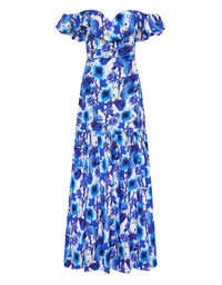 Jazella Cotton Maxi Dress - Venus Shell Blue media 5