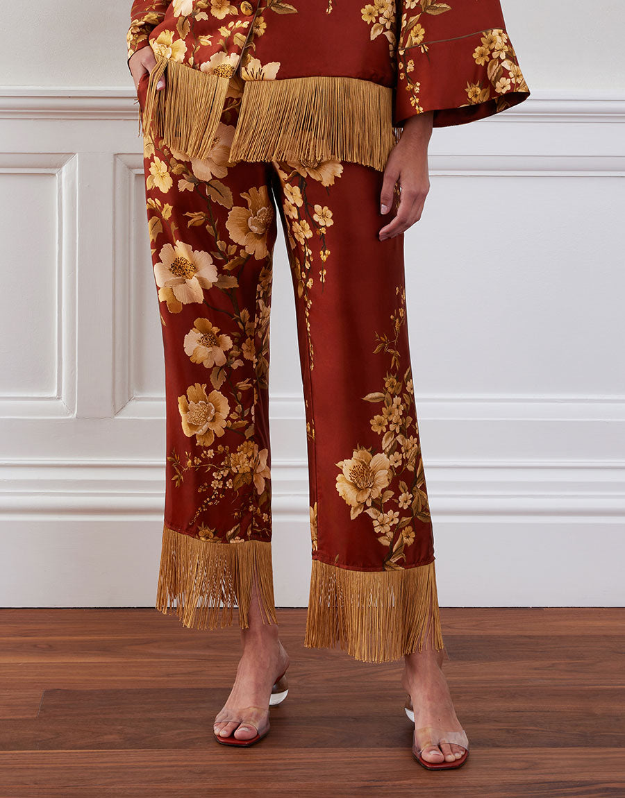 Haven Twill Trouser - Cherry Blossom Brown media 2