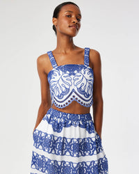 Delia Lace Top - White media 1
