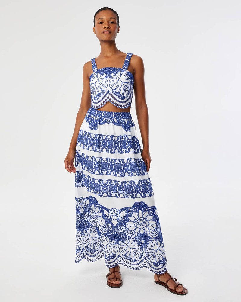 Delia Lace Top - White media 2