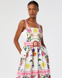 Ninet Cotton Midi Dress - Botanica media 1