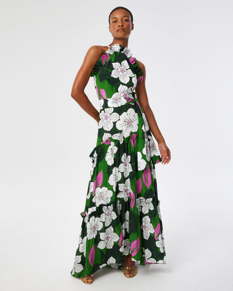 Tatiana Crepe Maxi Dress - Obscura media 1