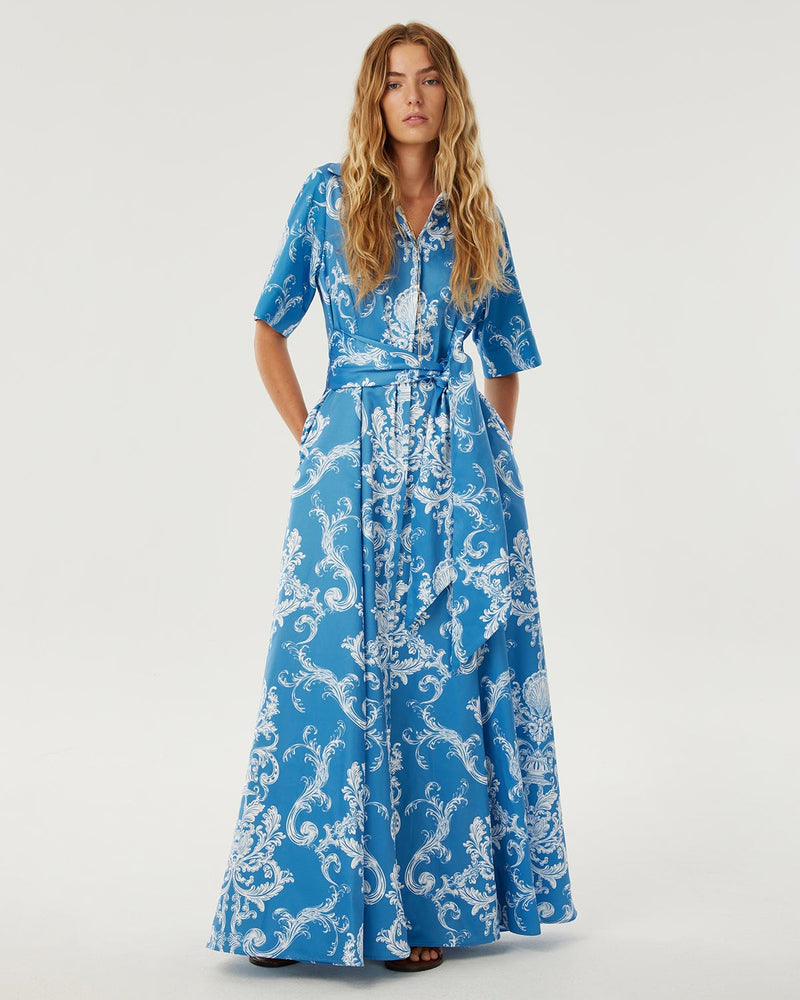 Posie Cotton Maxi Dress - Barocco media 1