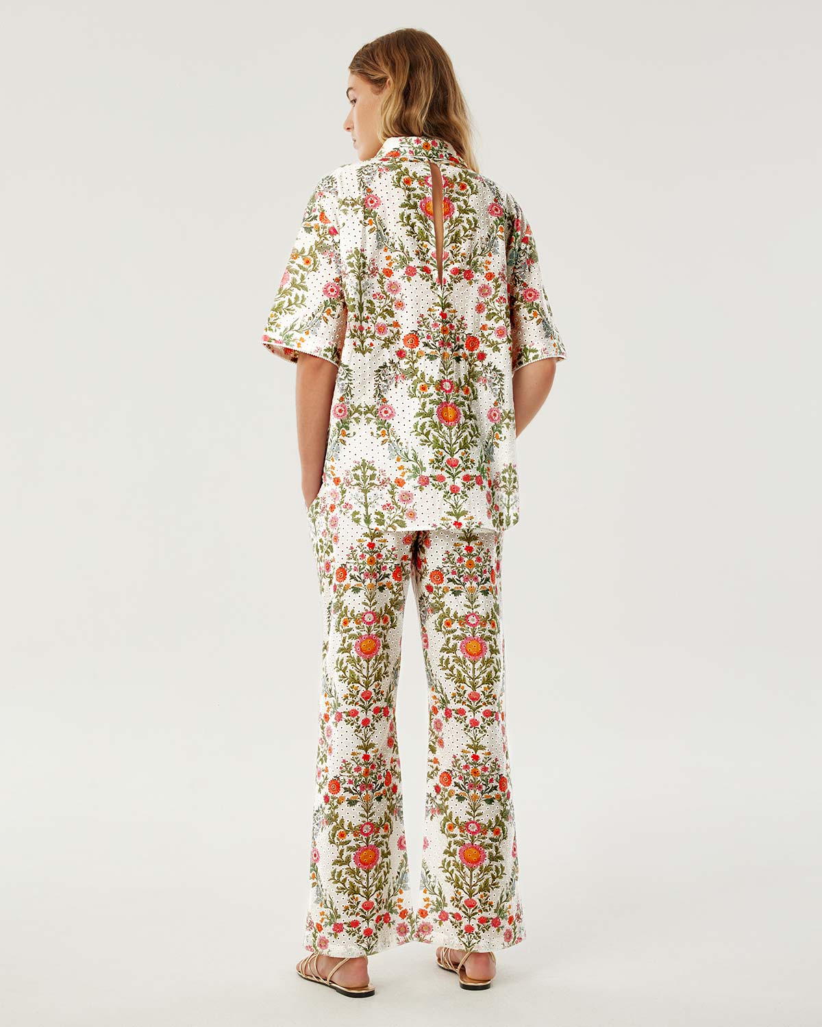 Joshua Broderie Anglaise Trouser - Botanic Eden media 4