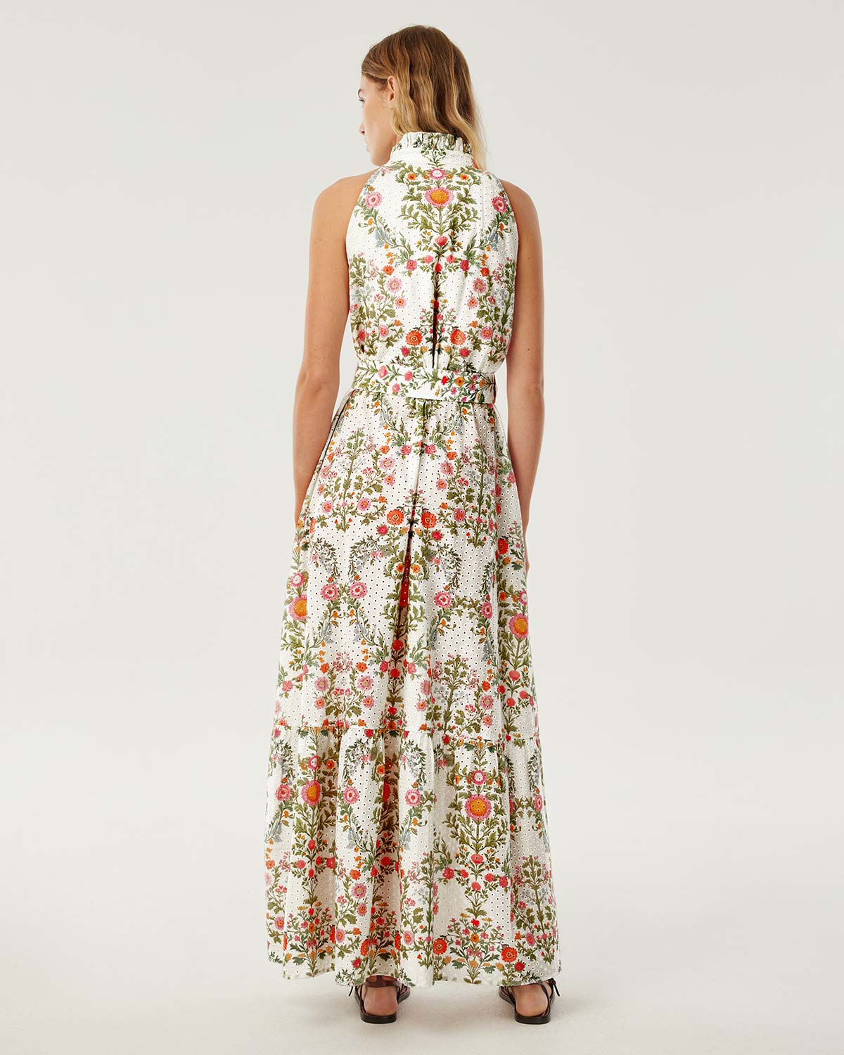 Biba Broderie Anglaise Maxi Dress - Botanic Eden media 3