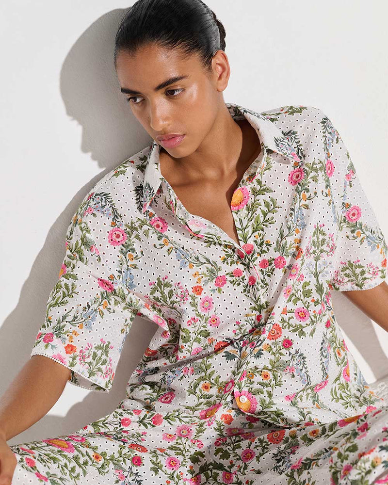 Joshua Broderie Anglaise Trouser - Botanic Eden media 5
