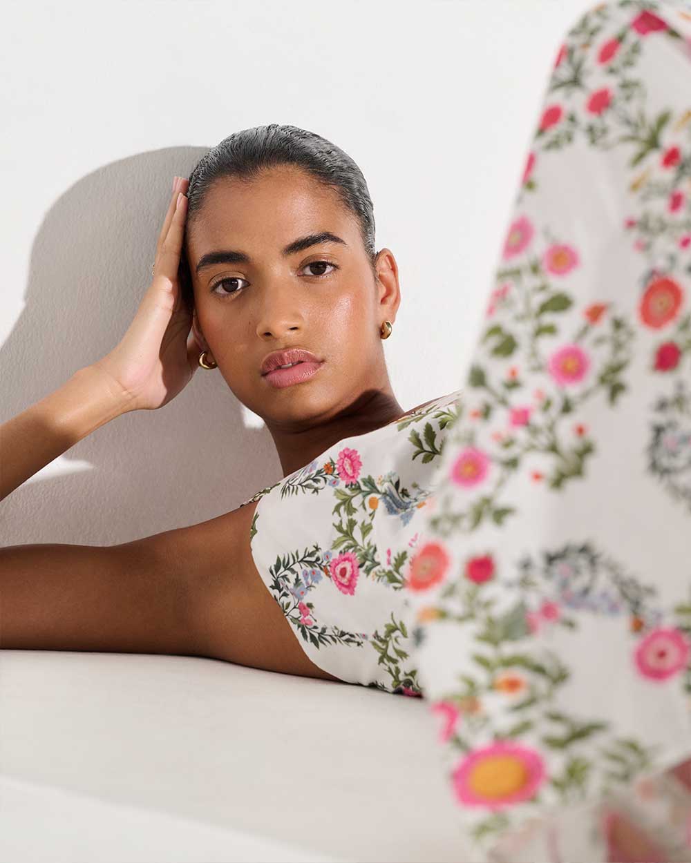 Cordiela Cotton Midi Dress - Botanic Eden media 5