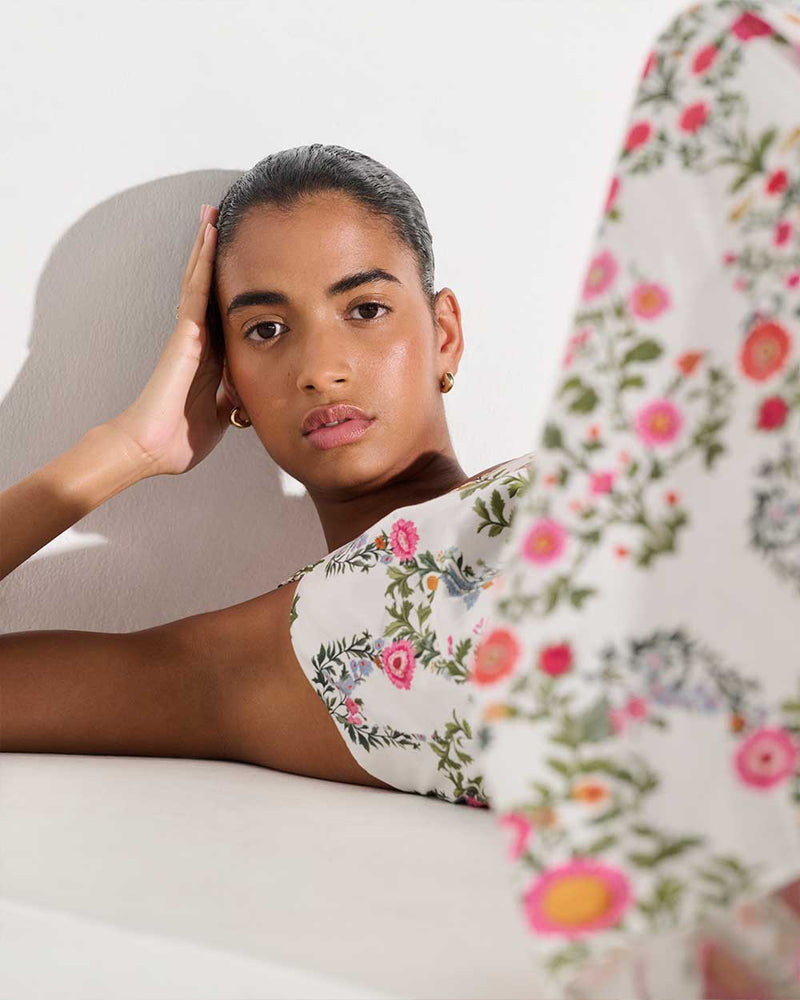 Cordiela Cotton Midi Dress - Botanic Eden media 5