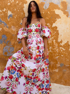 Juliet Cotton Maxi Dress - Antheia Placement