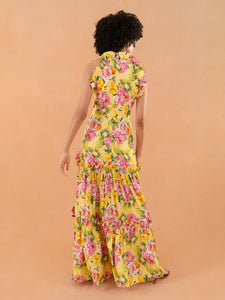 Tatiana Maxi Dress - Peonia Yellow