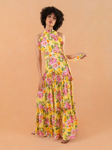 Tatiana Maxi Dress - Peonia Yellow