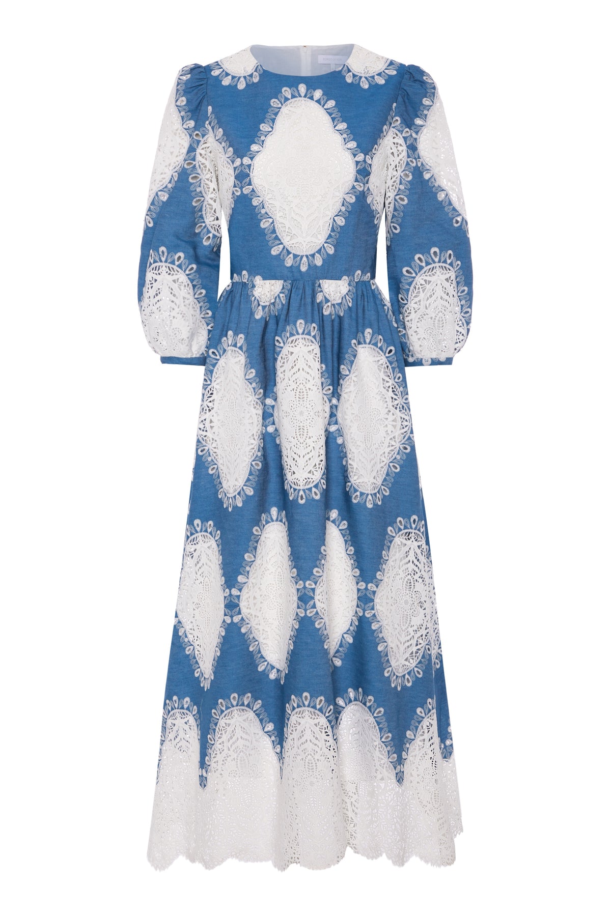Constance Broderie Anglaise Midi Dress