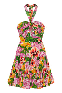 Gioa Crepe Mini Dress - Aphaea Multi